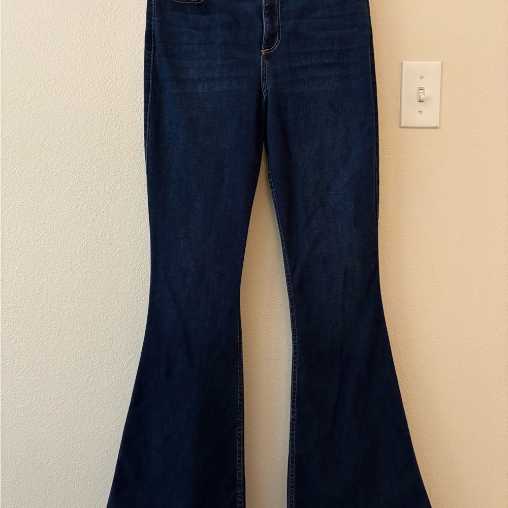 Hollister Dark Blue Flare Jeans